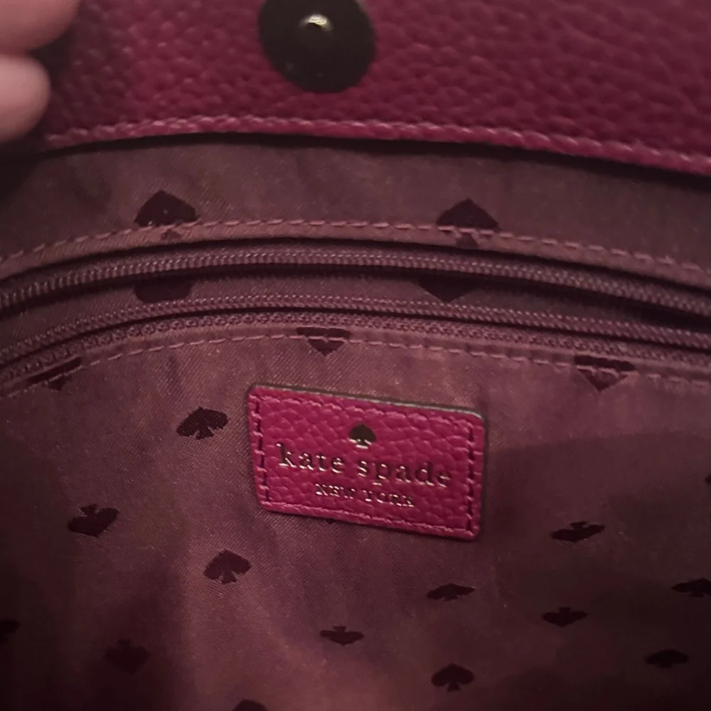 kate spade New York Berry Pebbled Leather Satchel